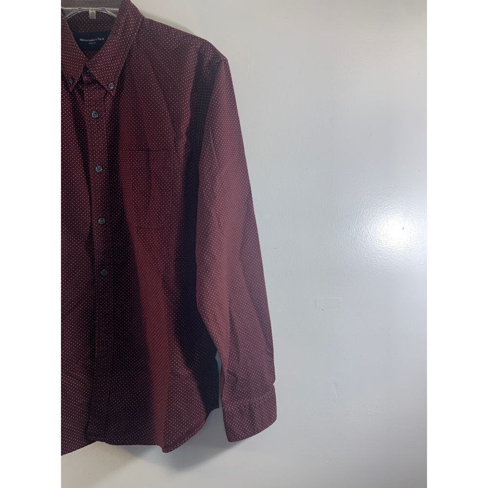 ABERCROMBIE & FITCH Men’s Casual Button Down Long Sleeve Shirt / Size: Medium - Picture 3 of 8